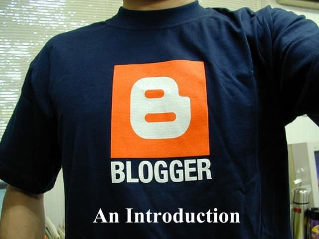 Intro to Blogging