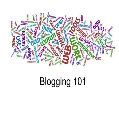 Blogging101final