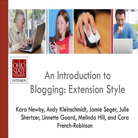 How to create a Blog | PPT
