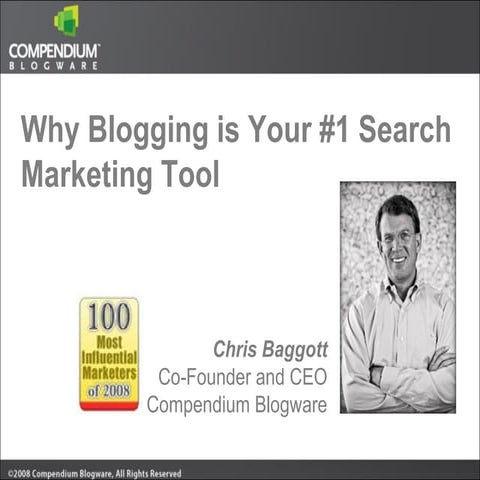 Twitter and Advanced Blog Strategies, Chris Baggott, Co-Founder & CEO, Compen...