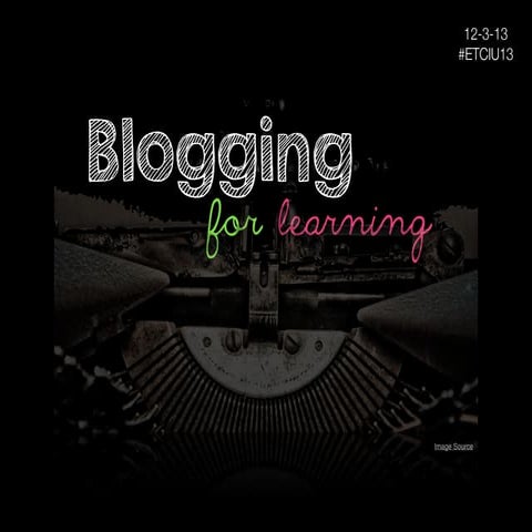 Getting Started with Blogging