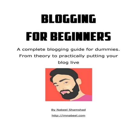 Blogging for beginners   imnabeel