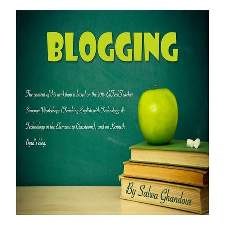 Blogging in a Nutshell