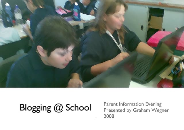 Blogging@Schoolwebversion