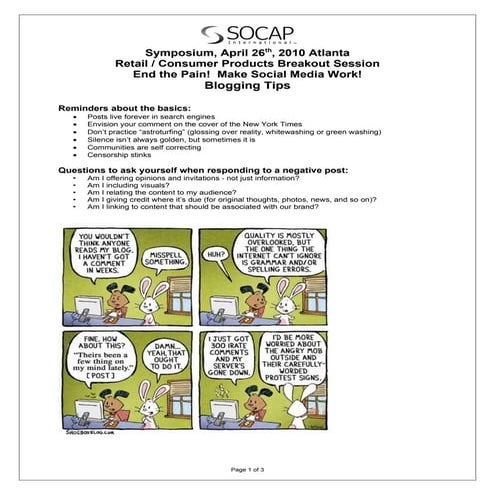 2010 Symposium - Monday - Retai