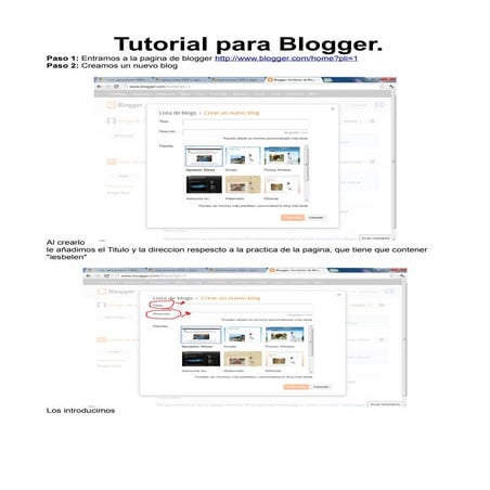 Blogg tutorial