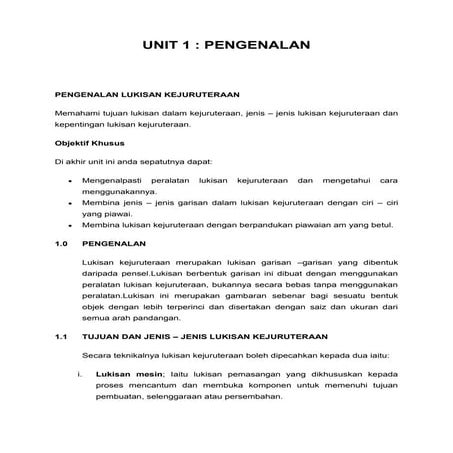 Blog lukisan kejuruteraan