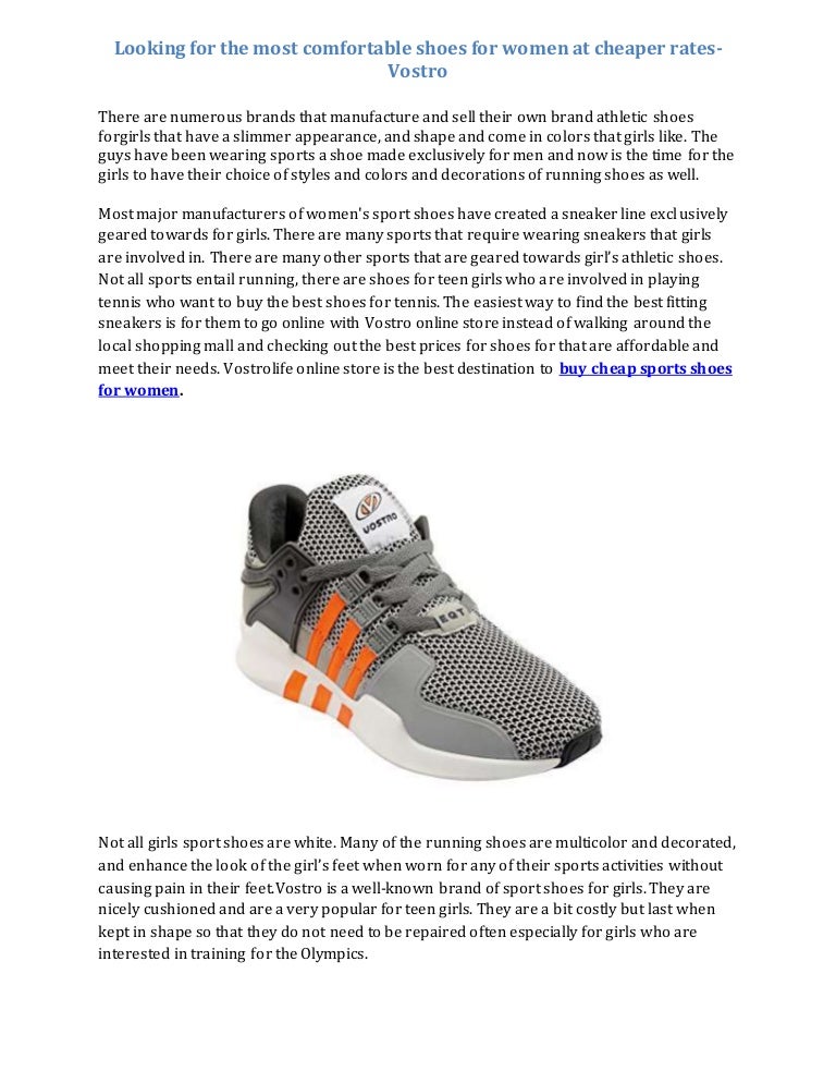 most comfortable athletic shoes