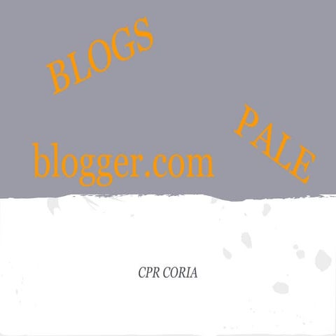 Blog pale coria   blogger