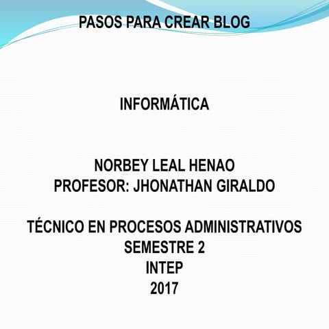 Tutorial para crear un correo de gmail | PPTX