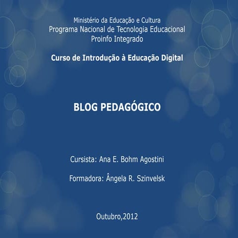 Blog pedagógico