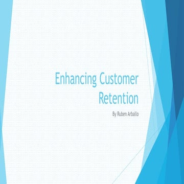 Enhancing Customer Retention