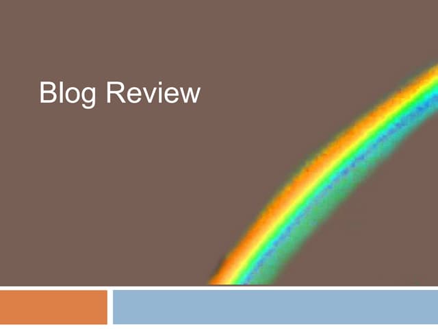 Blogpresentation