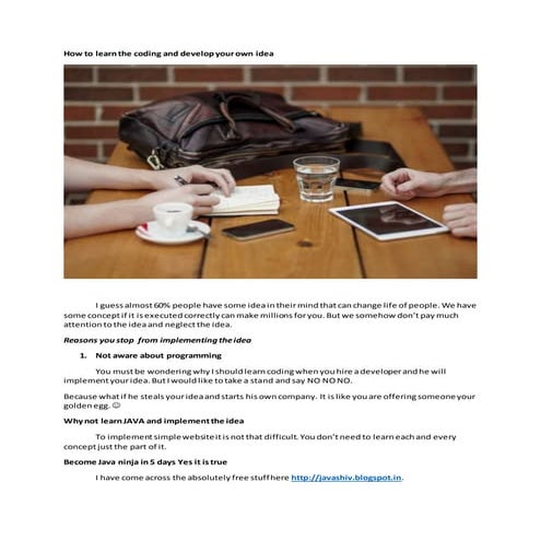 Why Learn Programming