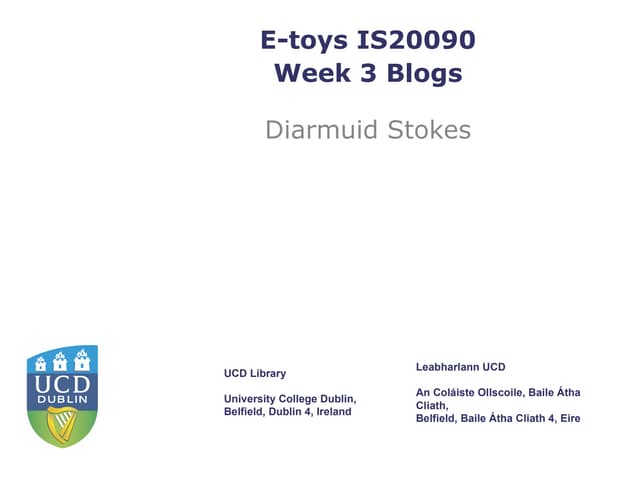 Blogs