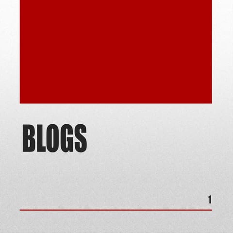 Blogs