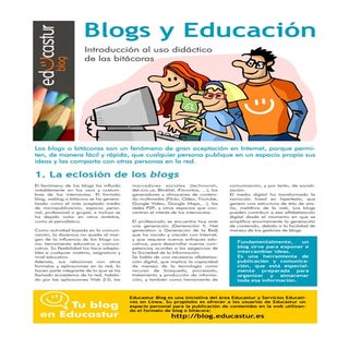 Blogs Y Educación.
