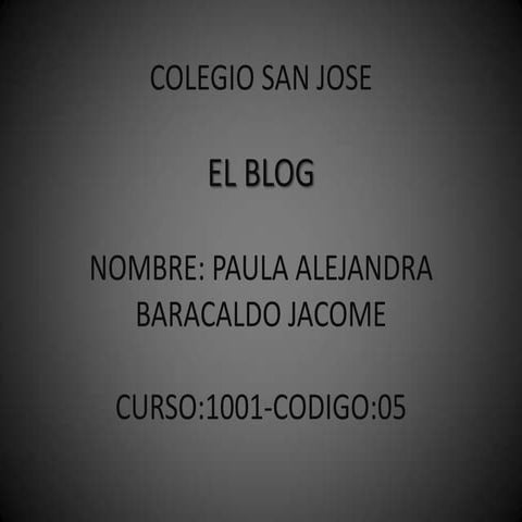 Tipos de blogs | PPTX