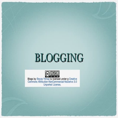 Blogs ppt