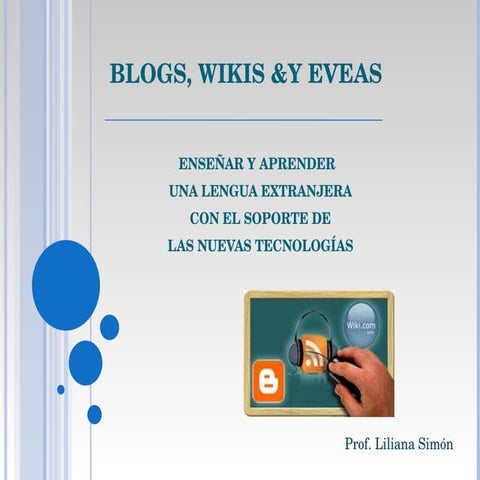 Blogs Wikis&Eveas 2009