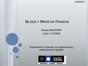 Blogs & wikis