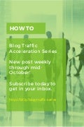 Accelerate Traffic to Your Blog