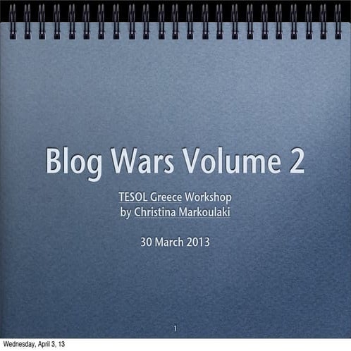 Blog wars 2