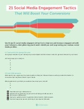 21 Social Media Engagement Tactics ...
