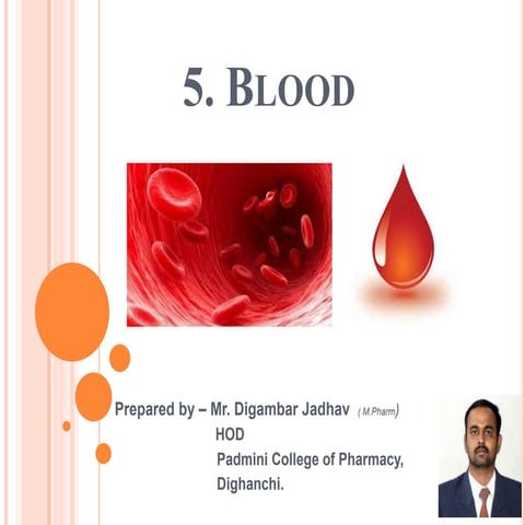 Blood PPT | PPT