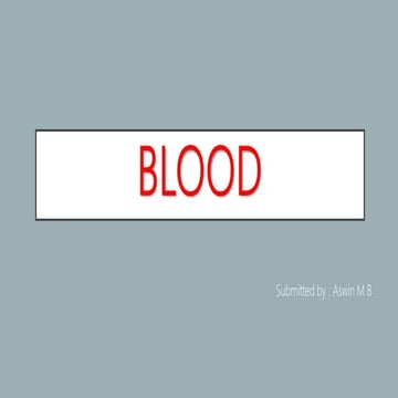 Blood