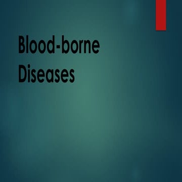 Training presentation bloodborne pathogens | PPT
