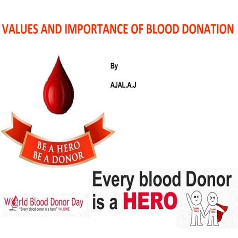 Blood and donation facts