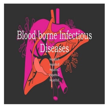 Blood borne infectious diseases PPT
