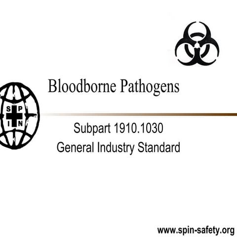 Bloodborne Pathogens