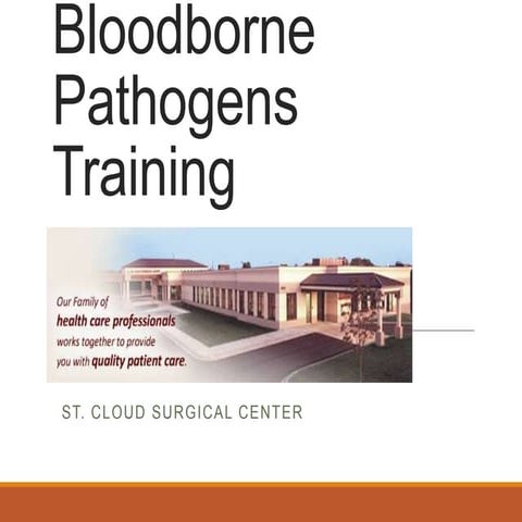 Bloodborne pathogens training