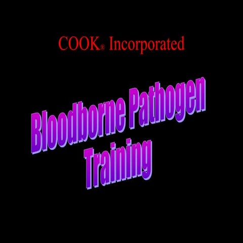 Bloodborne pathogen training | PPT