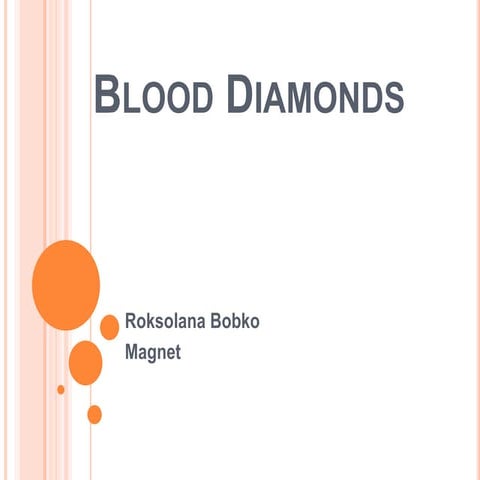 Blood Diamonds | PPT