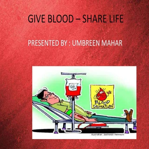 Donate Blood - Save Life