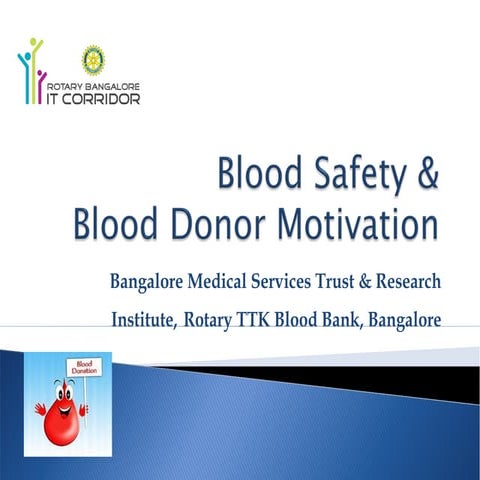 RBITC Blood donation ppt 2013 b