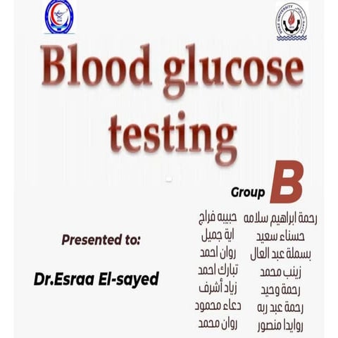 blood glucose test group(B).pptx