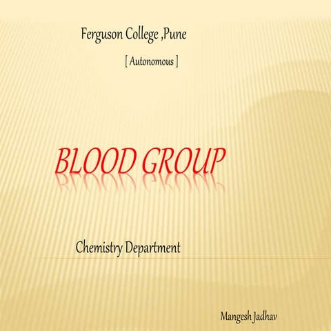 Blood group