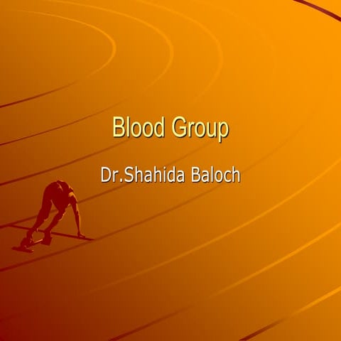Blood groups