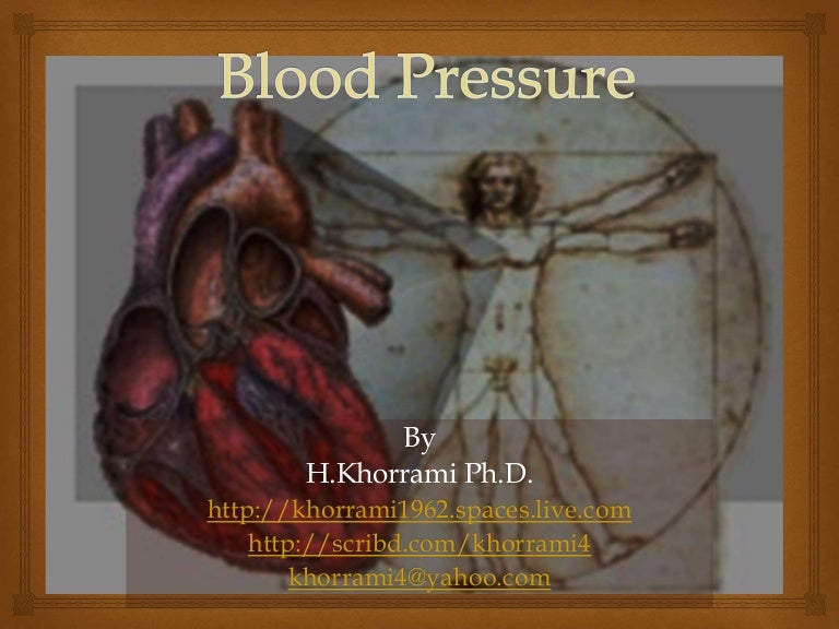 Blood pressure