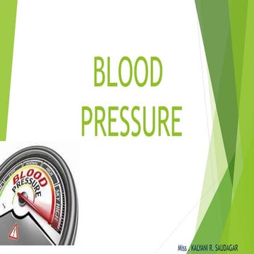 Blood pressure