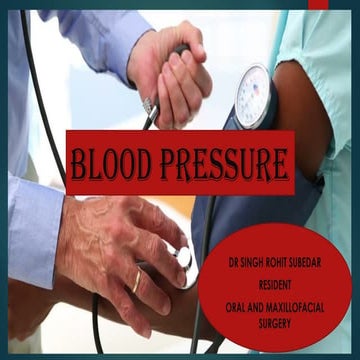 blood pressure in medicine and hospitals