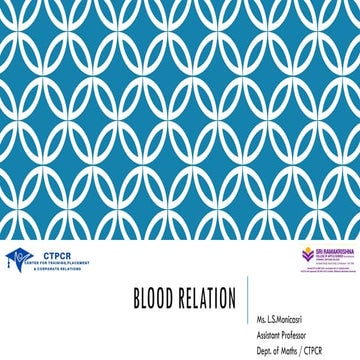 BLOOD RELATION with practice questions CTPCR class.pptx