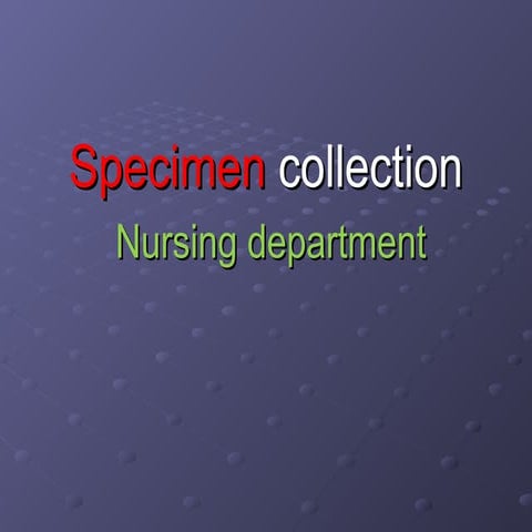 Blood Sample power point presentation .ppt