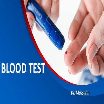 Blood Tests