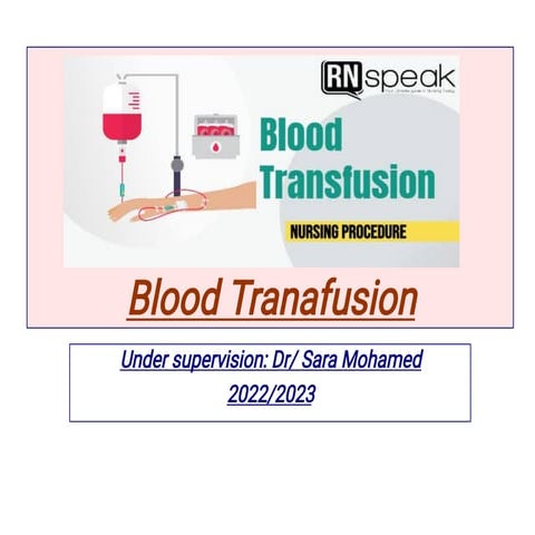 Blood Tranafusion.pdf.. faculty of nursing