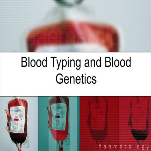 Blood types powerpoint presentation | PPTX